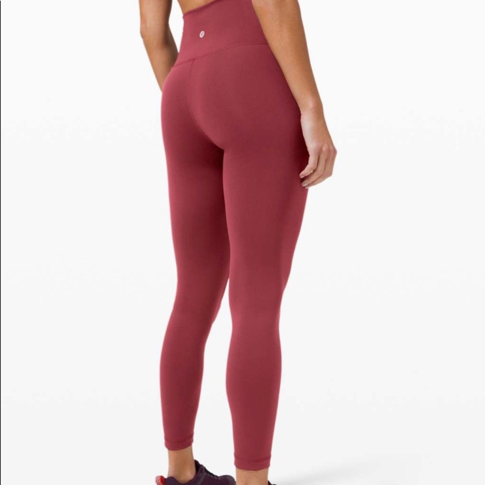 Lululemon Chianti Wunder Train Pant 25” size 4.
